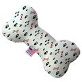 Mirage Pet Products Sweet Paws 6 in. Stuffing Free Bone Dog Toy 1274-SFTYBN6